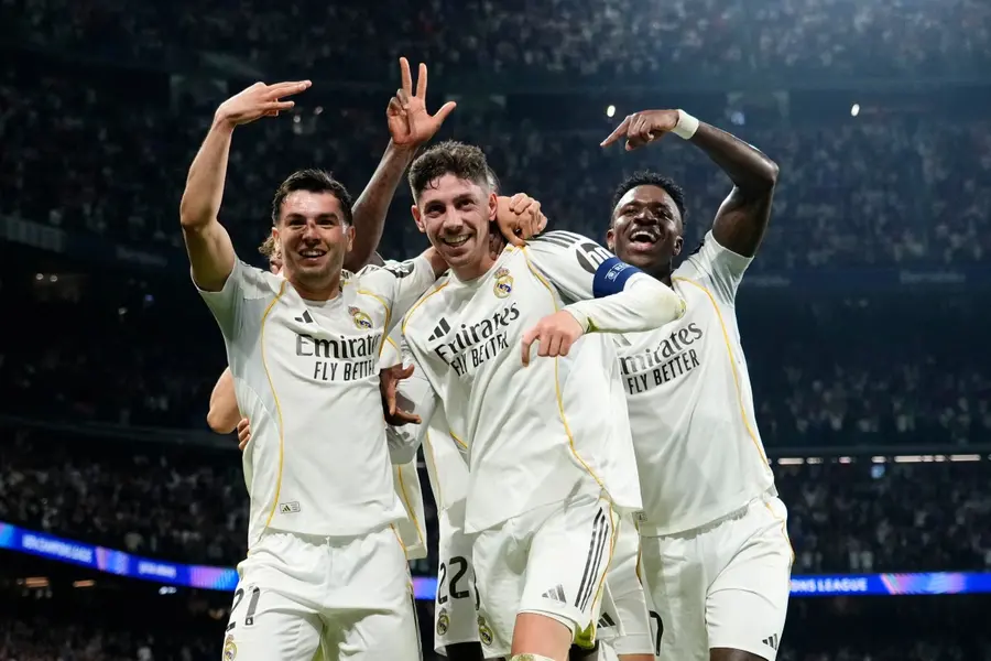 Federico Valverde Hat-Trick Powers Real Madrid to 3-0 Win Over Manchester City first image