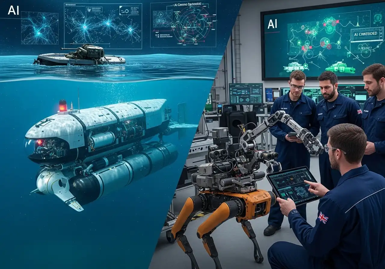 UK Defence Tech Accelerates with Breakthroughs in Robotics, Undersea Systems and AI first image